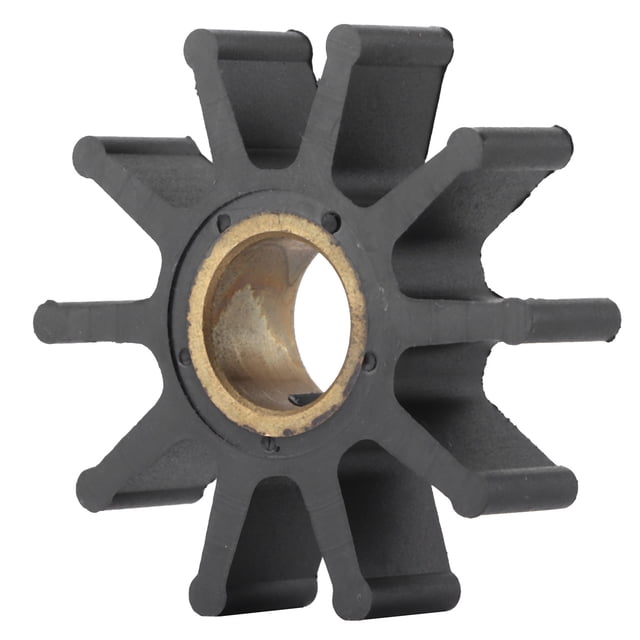Water Pump Impeller Replacement, High Hardness And Toughness 10 Blades Easy To Install Water Pump Impeller for 2 Stroke 35Hp 45Hp 55Hp for Old Or Broken One
