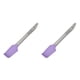 thumbnail image 3 of Espátula de Silicona Cateissary Resistente al calor Violeta 19x3,4 cm 2Conjunto, 3 of 6