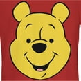thumbnail image 2 of Junior's Winnie the Pooh Bear Big Face Graphic Tee Red Large, 2 of 3