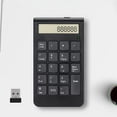 thumbnail image 1 of Teclado numérico inalámbrico Shamjiam receptor USB 4g Extensiones de Número para computadora portátil, 1 of 9