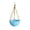Blue, variant on Rattan Bird Nest for Cage,Thick Bite Chew Resistant Plastic Ventilated Waterproof Bird Sleeping Hideout Cage Accessory for Small Parakeet Breeding Rest Indoor Bird Cage Decor