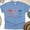 CarolinaBlue, variant on God Bless America Bow T-Shirt | Women’s Patriotic Christian Graphic Tee, Maroon, Size 2XL