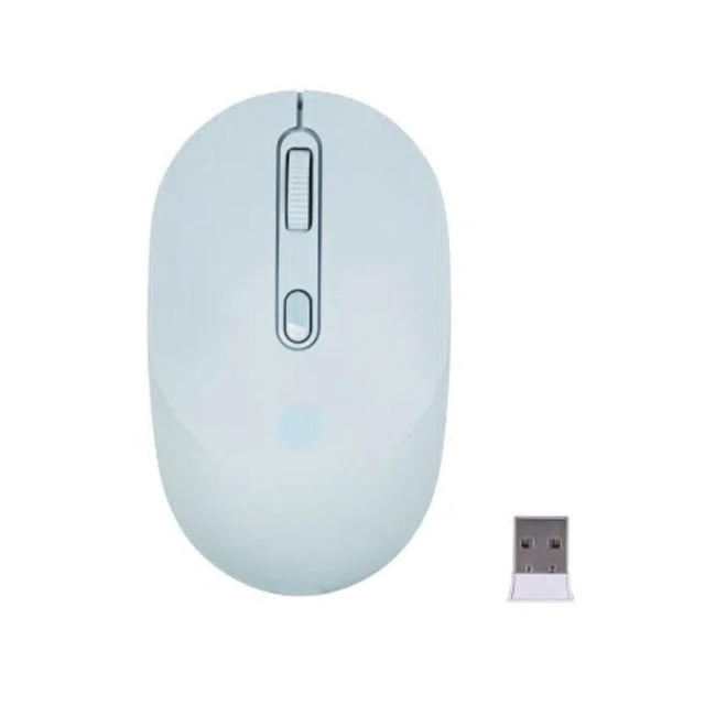 MOUSE TECHZONE INALAMBRICO ERGONOMICO NANO USB COLOR AZUL(TZMOUG203-INA) Tech Zone TZMOUG203-INA