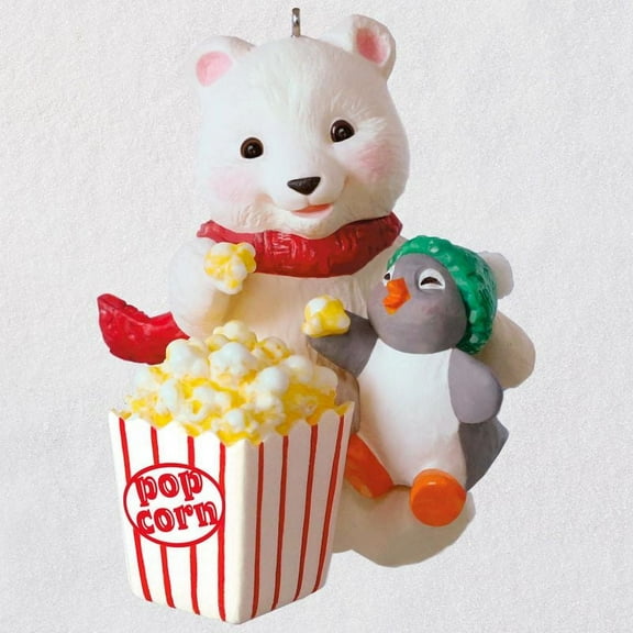 Hallmark Ornament 2018 Snowball and Tuxedo #18 - Movie Night