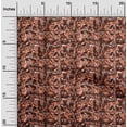 thumbnail image 2 of oneOone Cotton Poplin Orange Fabric Abstracts Quilting Supplies Print Sewing Fabric By The Yard 56 Inch Wide, 2 of 5