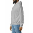 thumbnail image 4 of Inadays Men's Hoodie Casual Sweatshirt Long Sleeve Drawstring with a Big Pocket Classic Lightweight Pullover Sizes M-3XL, Gray, XL, 4 of 9