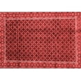 thumbnail image 1 of Ahgly Company Machine Washable Indoor Rectangle Southwestern Red Country Area Rugs, 7' x 9', 1 of 4