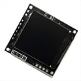 thumbnail image 2 of 1.3in Mini LCD Music Spectrum Display Analyzer MP3 Power Amplifier Audio Level Indicator Rhythm Balanced VU METER Module,1 x rhythm balanced VU METER module,Black, 2 of 6