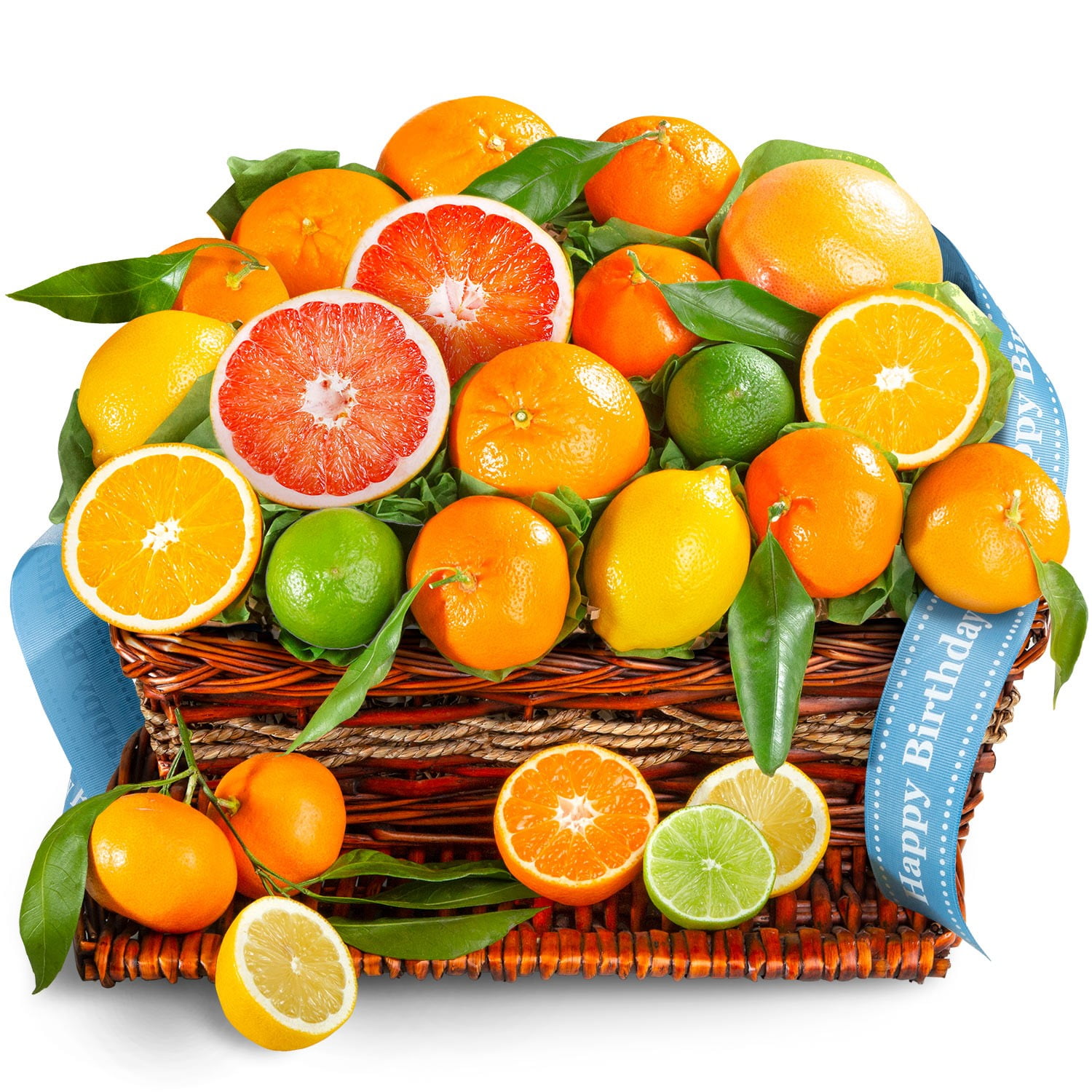 Golden State Fruit Gourmet Happy Birthday Sweet Sunshine Citrus Gift Basket