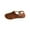 Brown, variant on SEAOPEN Slingback Kitten Heels for Women Pointed Toe Low Chunky Heels Slip On Pumps with Buckled Straps Dress Work Heeled Sandals Size 8.5 Black