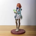 thumbnail image 5 of Figura de Nakano Miku de 25 cm, figura de anime The Quintessential Quintuplets, estatua de Ichika de pie con uniforme escolar Kawaii, juguetes de PVC, 5 of 5