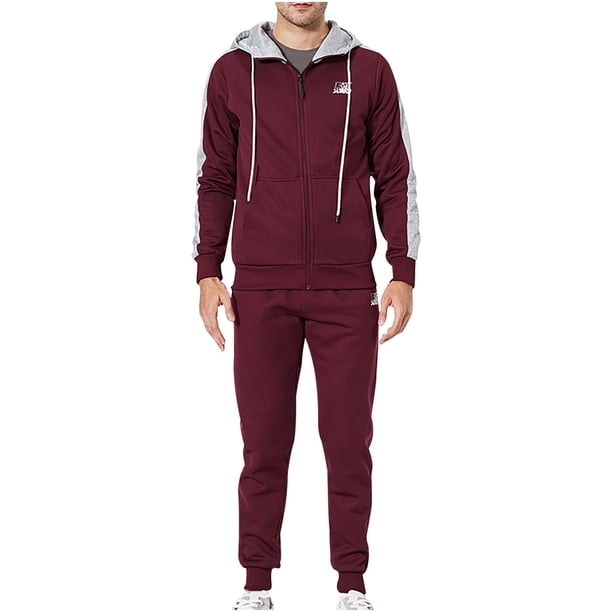 Otoño e invierno, nuevo suéter informal a rayas sueltas para hombre, traje deportivo Pompotops oipoqjl29168