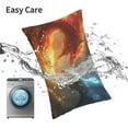 thumbnail image 6 of Yiaed Red And Blue Fire Dragon B Print Brushed Microfiber Envelope Pillowcases, Standard,Envelope Closure Pillow Cases(No pillow core)-14"x20", 6 of 6