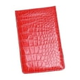 thumbnail image 3 of lacooooppia Golf Scorecard Book Golf Scorecard Holder Outdoor Golfer Men Women PU Leather Golf Score Cards Wallet Golf Yardage Book Cover red, 3 of 8