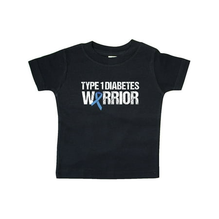 

Inktastic Type 1 Diabetes Warrior Gift Baby Boy or Baby Girl T-Shirt
