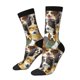 thumbnail image 1 of Fotbe Cute Dog Calcetas Largas con Estampado para Hombre y Mujer – Calcetas de Compresión Transpirables y Elásticas, Viajar y Uso Diario Talla 5-11, 1 of 6