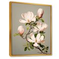 thumbnail image 2 of Designart "Meditative Magnolia Bliss I" Magnolias Floater Framed Wall Decor, 2 of 5