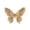 Gold, variant on KOYPTL Under 5 Dollars Glitter Butterfly Christmas Tree Ornament With Clip, Cloth Sequin Hanging Decor, Xmas Decor for Wedding, Festival, Party Scene, Tree, Wreath, Home Holiday Decoration 1PC