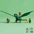 thumbnail image 4 of LEGO NINJAGO Lloyd's Green Forest Dragon Toy - Pretend Play Building Toy for Boys and Girls, Ages 6+ - Dragon Figurine with 2 Minifigures for Kids - Gift Idea for Birthdays - 71829, 4 of 6