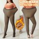 thumbnail image 2 of Talla grande Pantimedias Térmicas Forradas Gruesas Translúcidas De Lana Polainas Cálidas De Invierno Super Elástico Delgadopangjing, 2 of 4