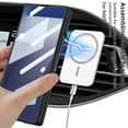 thumbnail image 2 of Allytechgroup Galaxy Z Fold 7 Case Compatible with Mag-safe, Rugged Slim Plastic Cover with Tempered Glass Screen Protector, Wireless Charging, Shockproof Dustproof Card Slot Holder, Silver, 2 of 12