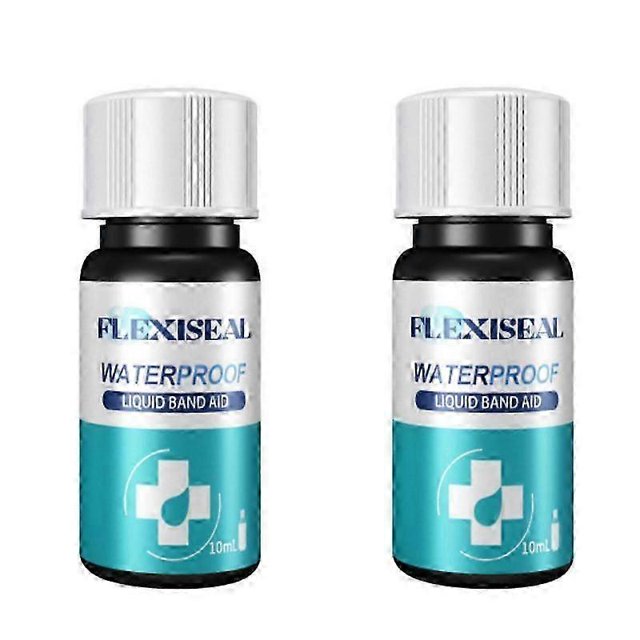 Vendaje líquido para la piel de 10 ml, gel impermeable para cicatrización de heridas, curita líquida para pequeñas 2 piezas