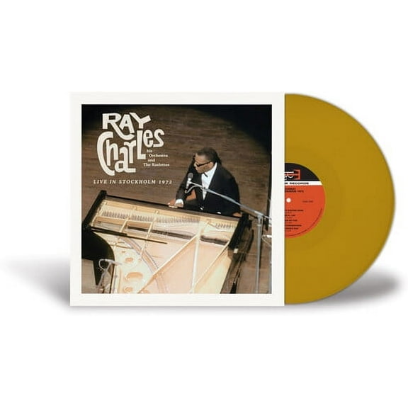 Ray Charles - Live In Stockholm 1972 (RSD) (Gold Vinyl)