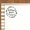 thumbnail image 4 of Printtoo Black Let Love Grow Wedding Favor Roound Personalized&nbsp;Self Inking Wedding Favor Stamp Custom Let Love Grow Rubber&nbsp;Stamper-50 mm Diameter, 4 of 6