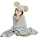 thumbnail image 1 of Toalla con capucha compatible con niños> Diseño de elefante> Ultra suave y extra grande> Toalla de baño 100% algodón con capucha compatible con niñas o niños brand modelStyleType, 1 of 2