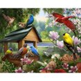thumbnail image 1 of Bird On Magnolia Branch Pintura al óleo por número Kit Frameless Picture Decor (B1703) Hugtrwg Para estrenar, 1 of 9