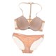 thumbnail image 1 of Conjunto aros de encaje floral push up para mujer Calzoncillos de lencería 32B-38B 36B-80B Soledad Conjunto de sujetador push up para mujer, 1 of 10