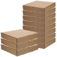 thumbnail image 2 of 10pcs Takeout Pizza Preservation Box Thicken Kraft Paper Pizza Wrapping Box Pizza Takeout Delivery Box, 2 of 2