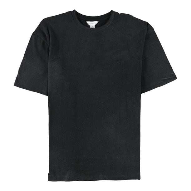 Camiseta con Logo bordado Elevenparis para hombre color negro M