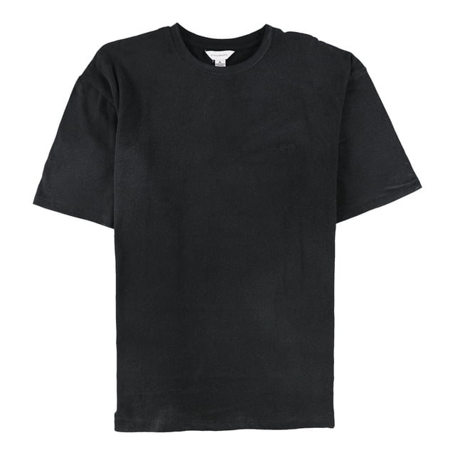 Camiseta con Logo bordado Elevenparis Hombre Negro S