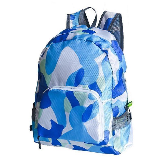Backpack Foldable Backpack Travel Bag Large Capacity Water-Repellent Diamond Backpack Outdoor Mountaineering Bag