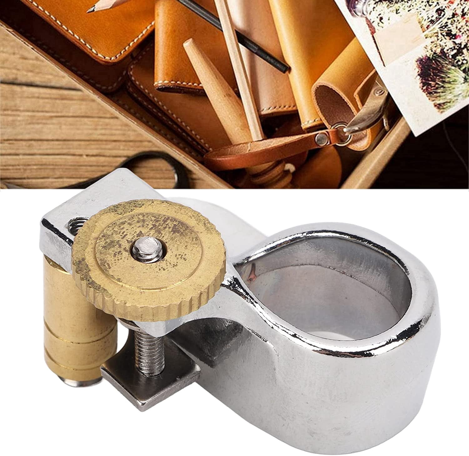 RVKXHD Leather Lace Cutter, Australian Strander Belt Cutting Machine, Leather Australian Strander, Belt Cutter Tool, Leather Strip and Strap Cutter, Leathercraft Hand Cutter