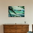 thumbnail image 2 of wall26 - Canvas Wall Art - Beautiful Seascape with Sailing on The Sea of Old Ships Against Cloudy Sky - Gallery Wrap Modern Home Art | Ready to Hang - 32x48 inches, 2 of 3