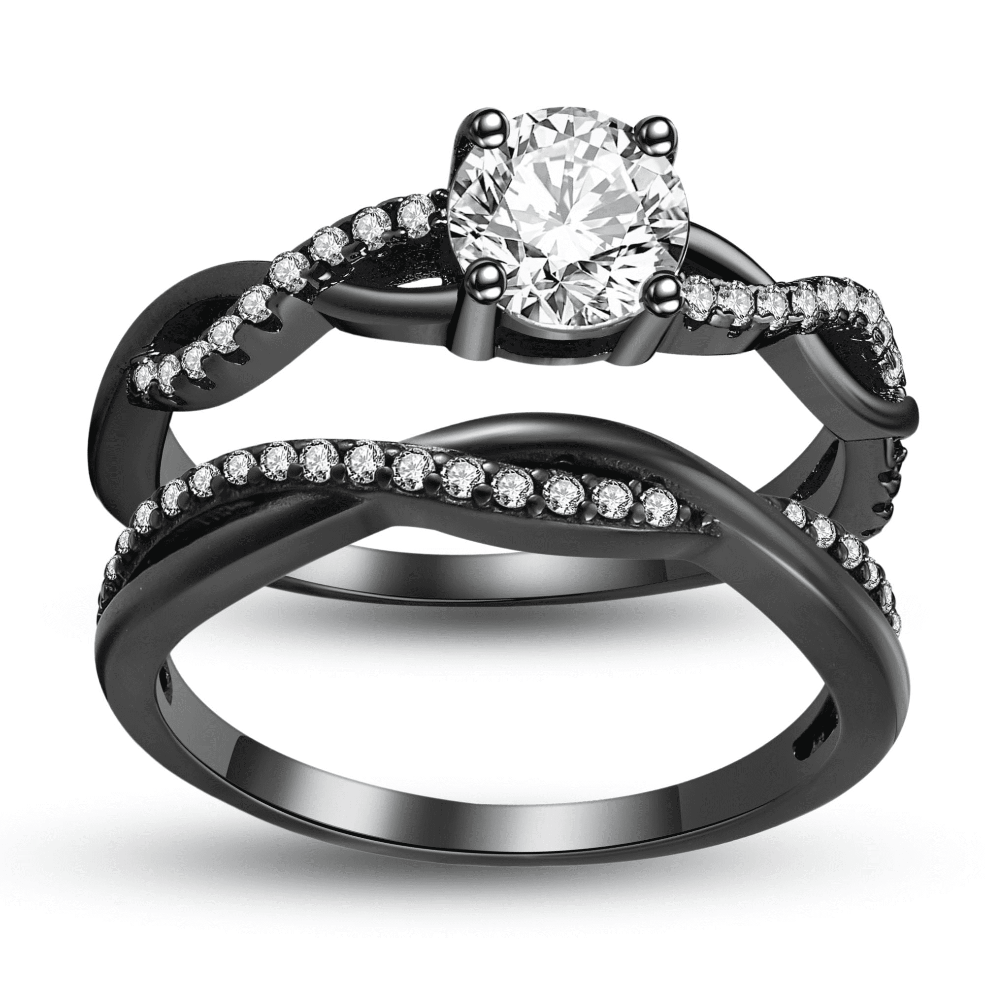 Rhodium Black-Clear