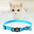 thumbnail image 3 of Collier pour Animaux Réfléchissant avec Collier en Nylon Réglable, Collier Détachable en Nylon, Bleu Ciel, 3 of 9