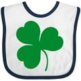 thumbnail image 3 of Inktastic Irish Green Shamrock Boys or Girls Baby Bib, 3 of 4