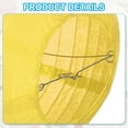 thumbnail image 3 of Uxcell Round Paper Lanterns, Decorative Hanging Lanterns Lamp Party Decorations for Birthday Wedding Home Lemon Yellow 10 in, 3 of 6
