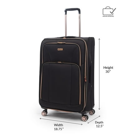 ifly luggage sunset rose gold softside walmart