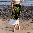 thumbnail image 6 of Frog Stylish Chiffon Beach Dress with Polyester Straps for Women - Beach Skirt for Summer Vacations, 6 of 6