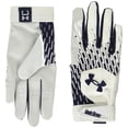 thumbnail image 1 of Guantes de béisbol Under Armour Clean Up 103 blanco/azul marino para hombre S, 1 of 1