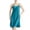 06-Blue1954, variant on XIAONU Women's Nightgown V Neck Spaghetti Strap Satin Midi Sleepwear Dress