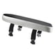 thumbnail image 4 of Asiento de bicicleta, sillín de bicicleta, PU cómodo, cojín trasero para bicicleta eléctrica Blanco negro, 4 of 9