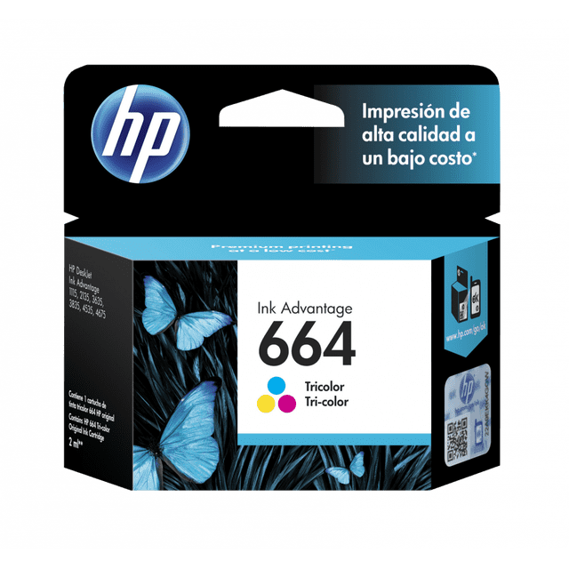 Cartucho de Tinta HP 664 ADVANTAGE Tricolor