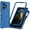 Blue, variant on TJS Phone Case for TCL NXTPAPER 70 Pro, Full Body Protective Heavy Duty Hybrid Bumper Cover (Clear)