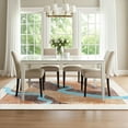 thumbnail image 4 of Ultrug Abstract Area Rug Soft Rugs Non-Slip Indoor Carpet for Bedroom Living Room Home Decor,5'x8',Orange, 4 of 7
