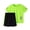 Green, variant on Boys Athletic Shorts Set Reflective Quick Dry Athletic Outfit Mesh Short Sleeve Shirt Shorts Play Active Boy Clothes Set Summer Kids Outfit 5-14 Years
